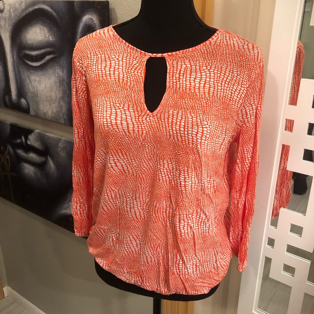 Michael Kors Keyhole shirt / blouse
